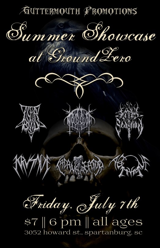 Extreme Metal Summer Showcase 7-7-17
